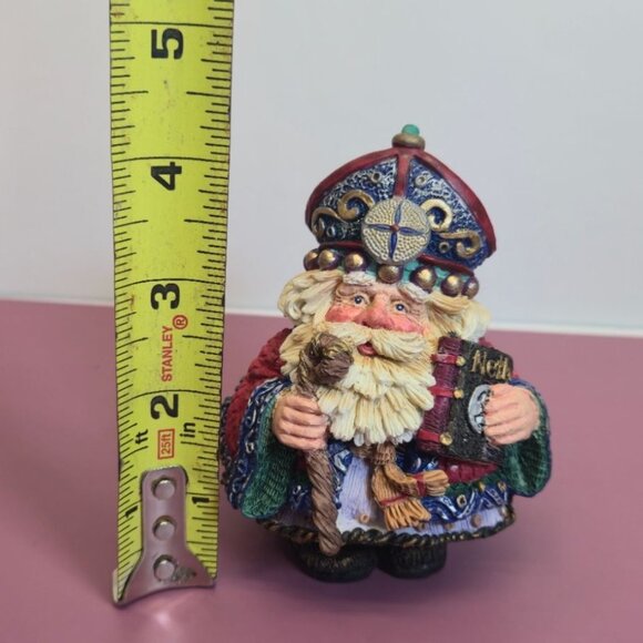 Vintage Santa Crinkle Claus Netherlands Santa By Possible Dreams 1995 Christmas - Picture 7 of 8